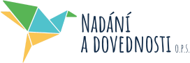 Logo Nadání a dovednosti o.p.s.